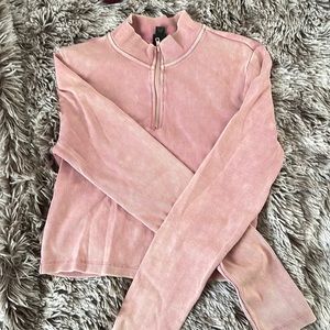 wildfable long sleeve athletic top